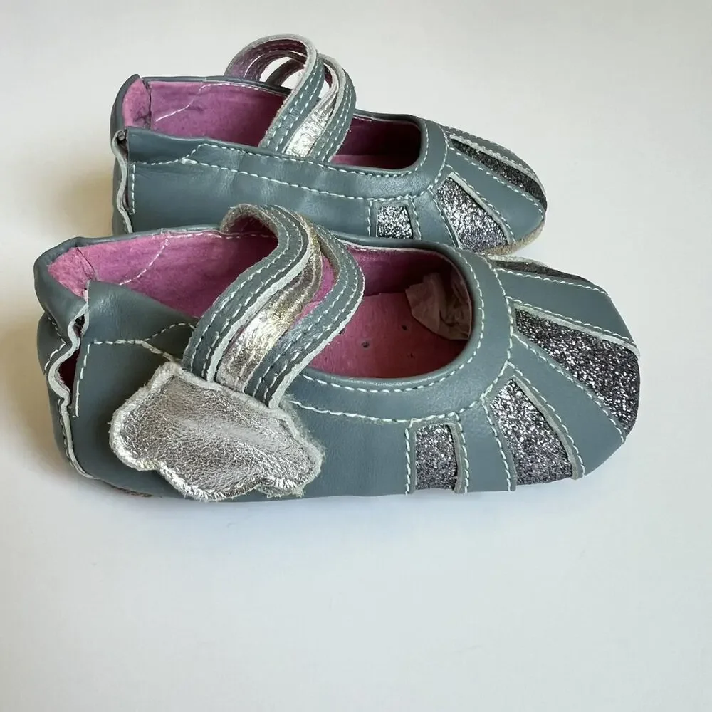 NEW Livie & Luca Rainbow Soft Shoes 6-12m